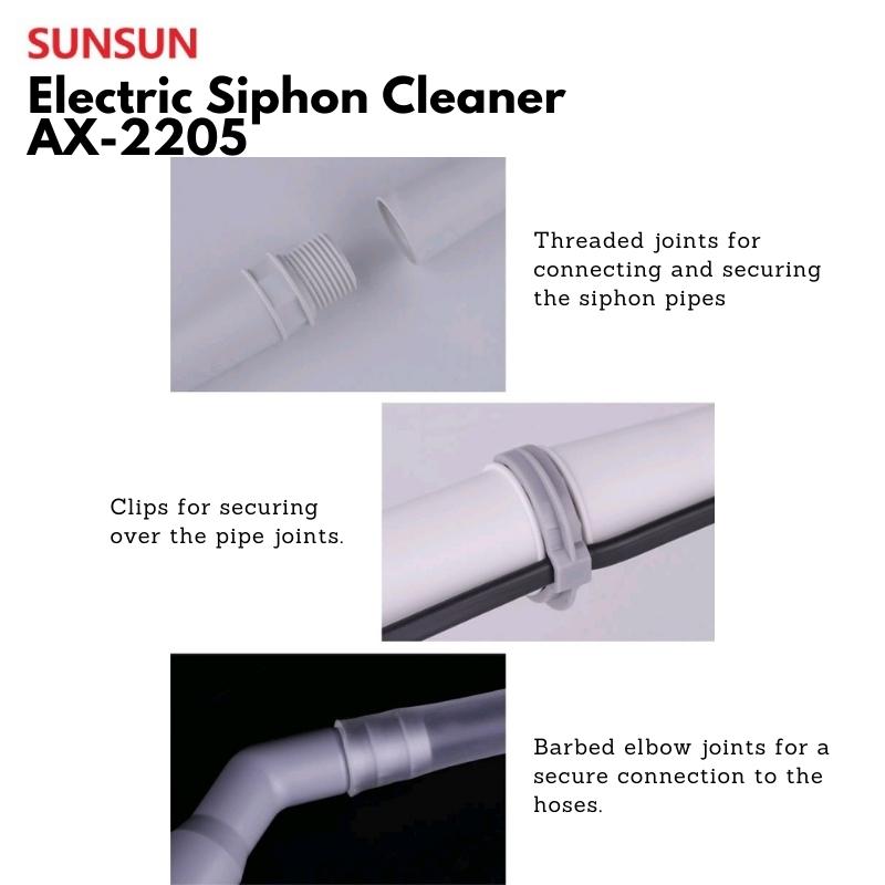 SUNSUN AX-2205 Electric Siphon / Gravel Cleaner