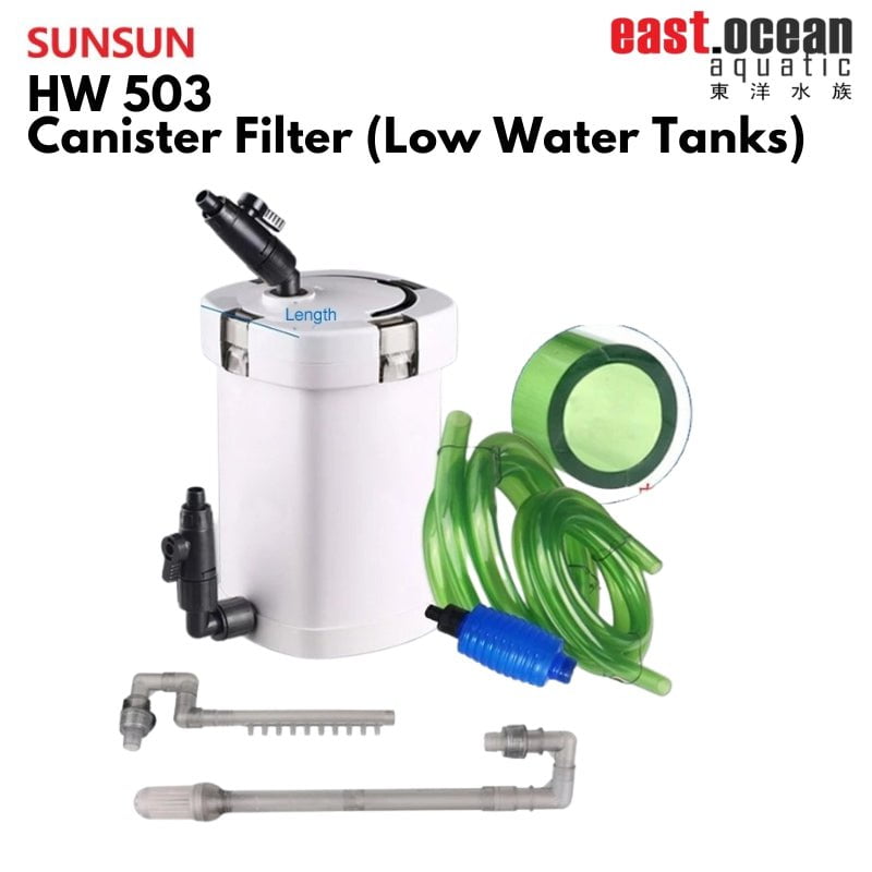 SUNSUN HW 503 - 6W Canister Filter (Non-UV)