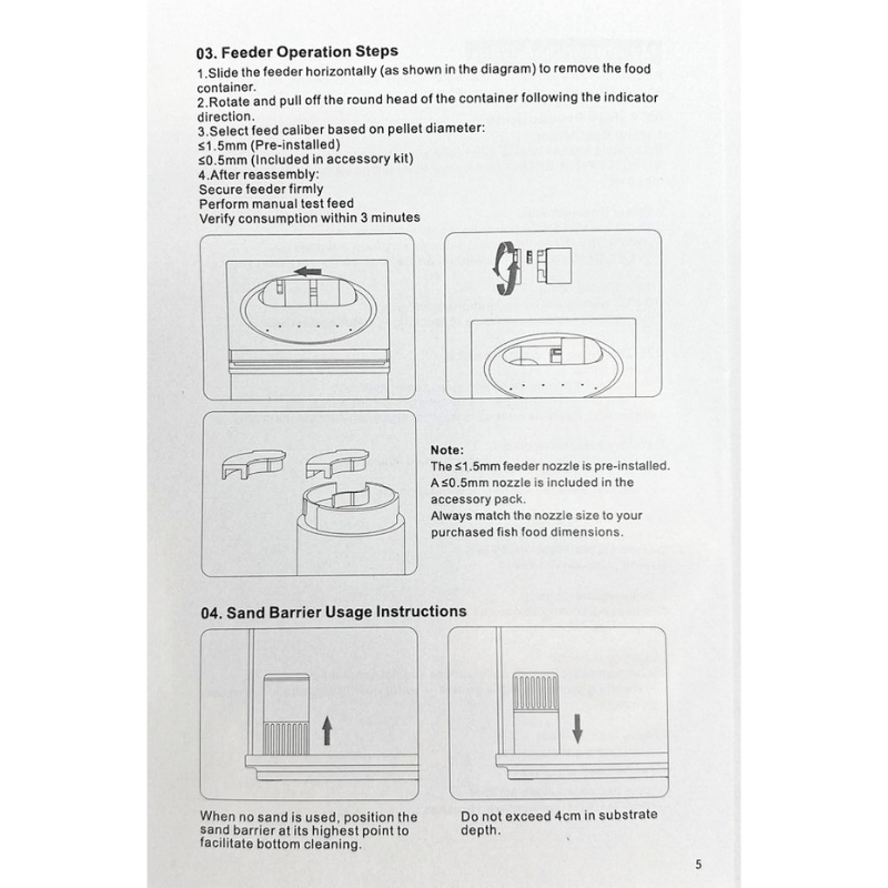 SUNSUN TD-20A Tank Set