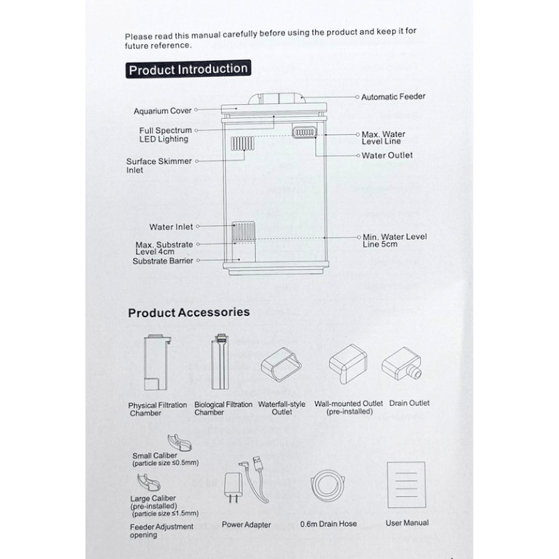 SUNSUN TD-20A Tank Set