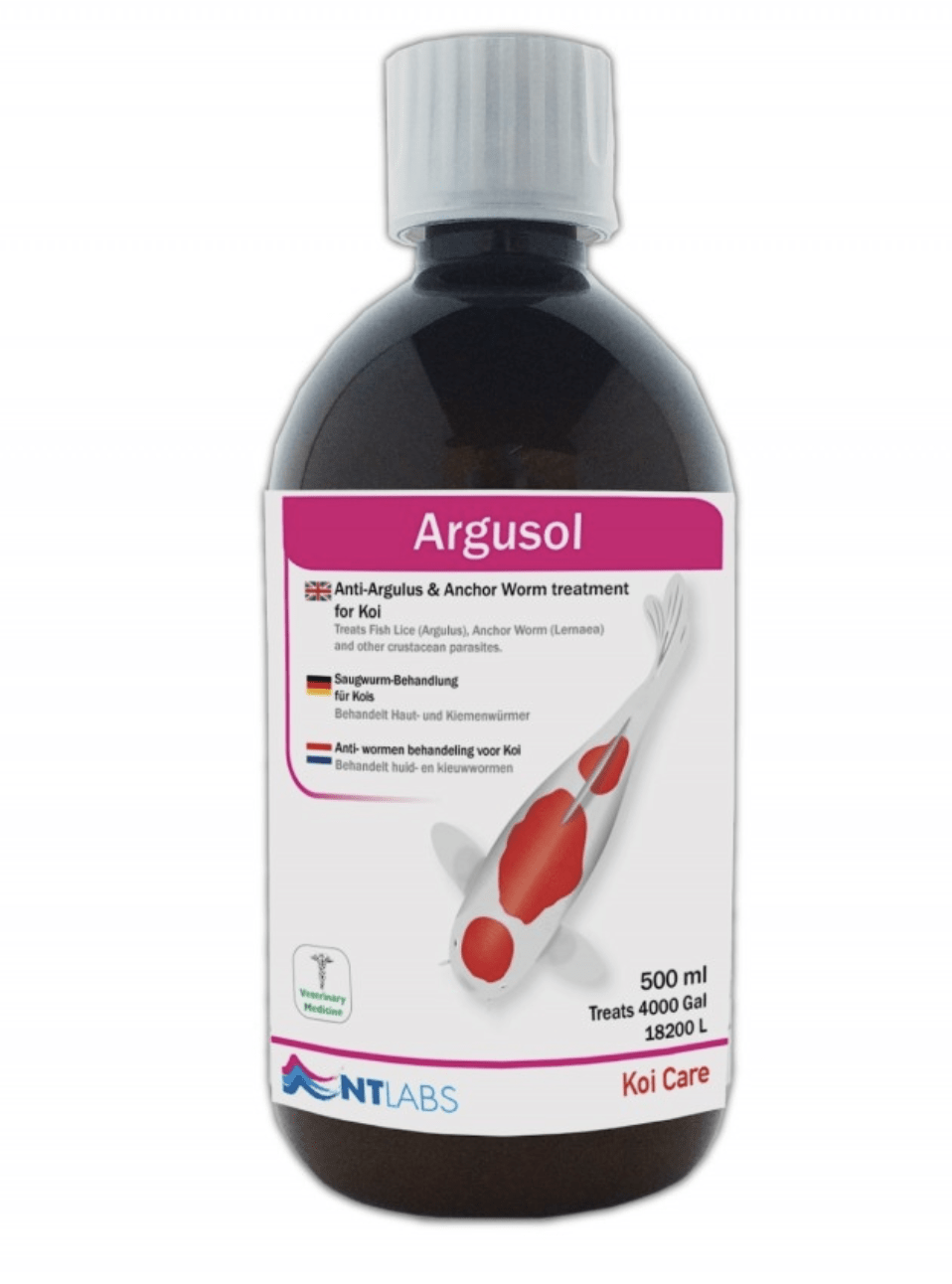 NT LABS Koi Care Argusol 500ml (remove lice)
