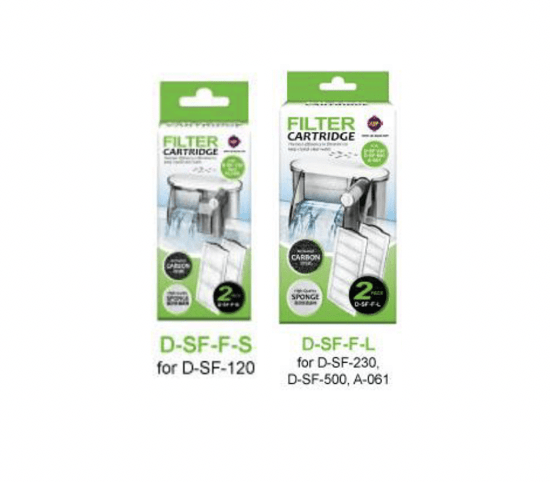 UP AQUA D-SF-F external filter insert (2 pieces)