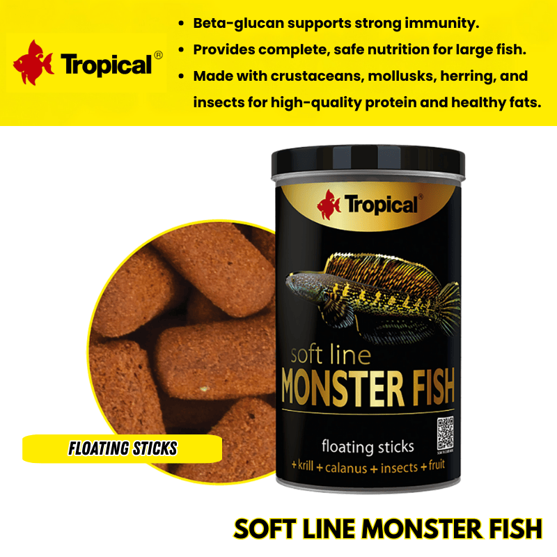 Tropical Soft Line Monster Fish (Premium color enchancer)