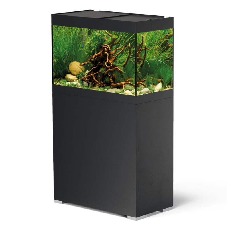 OASE StyleLine 125 Black/White Set (Crystal Tank And Black Cabinet)
