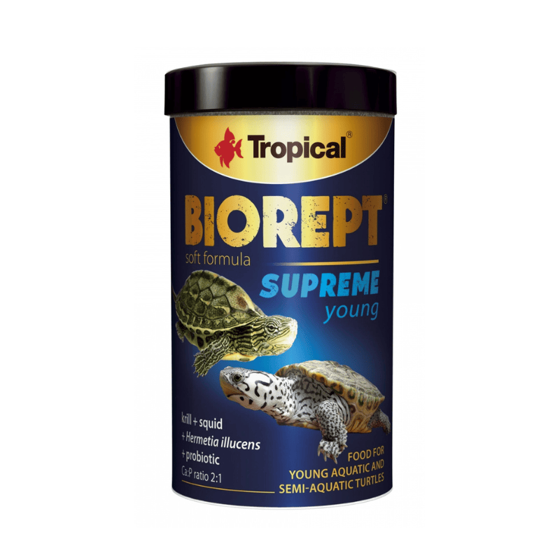 Tropical Biorept Supreme Young (Premium turtle feed, small pellet)