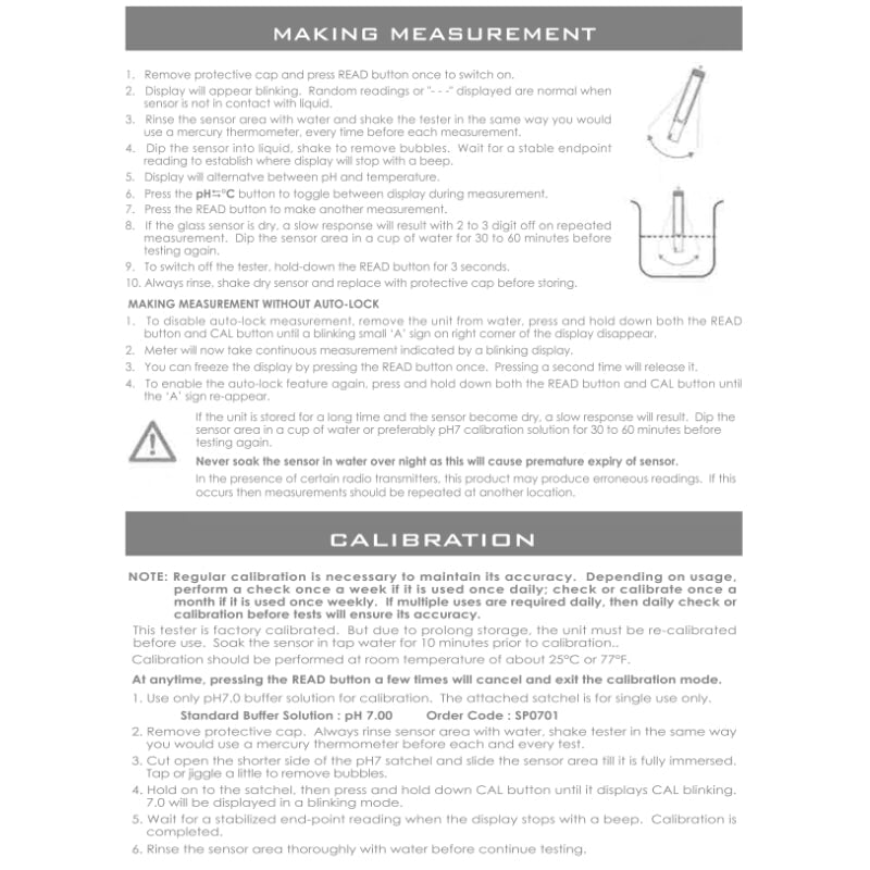TRANS INSTRUMENT Arowana Pro pH Temperature pen