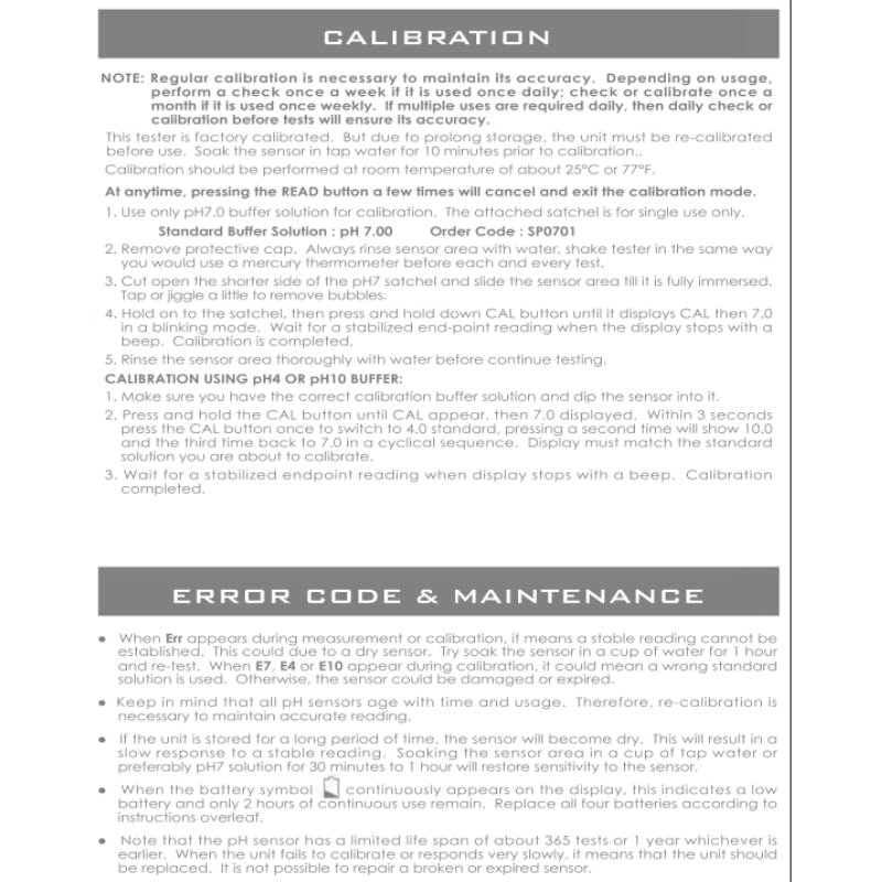TRANS INSTRUMENT Eco pH+ pen (pH test)