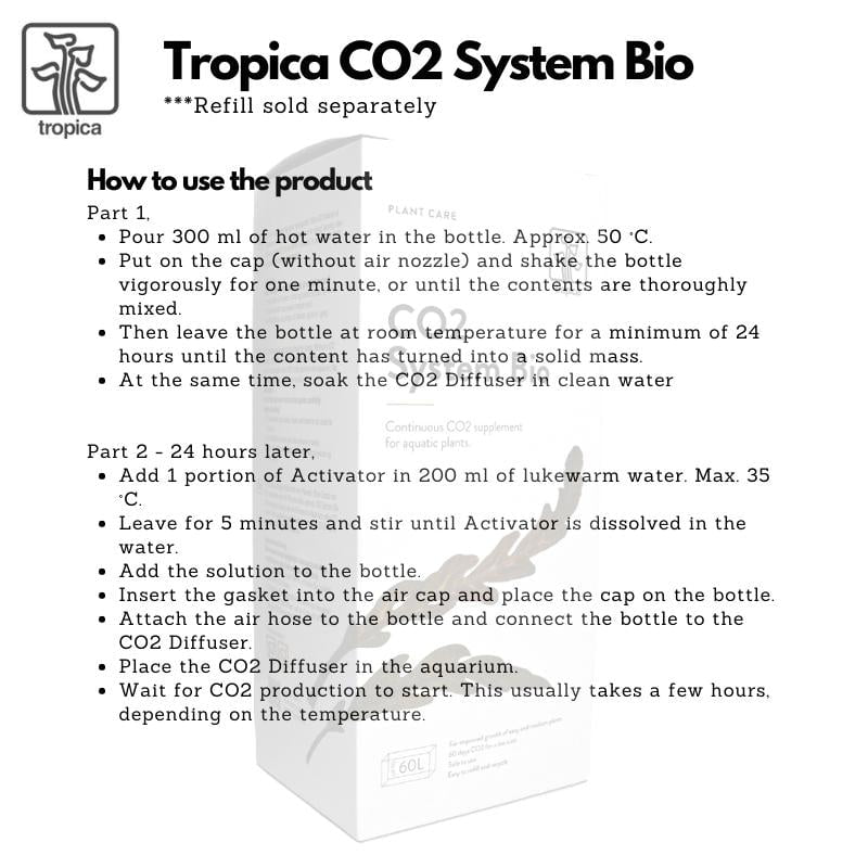 Tropica CO2 System Bio & Bio-Refill Pack
