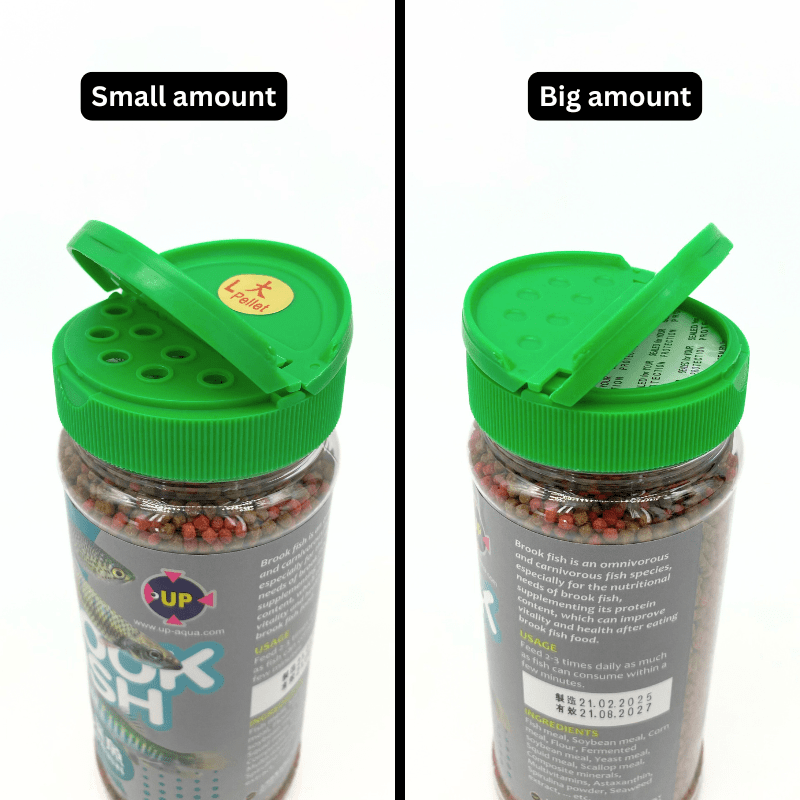 UP AQUA Brook fish food 250g large (E647)