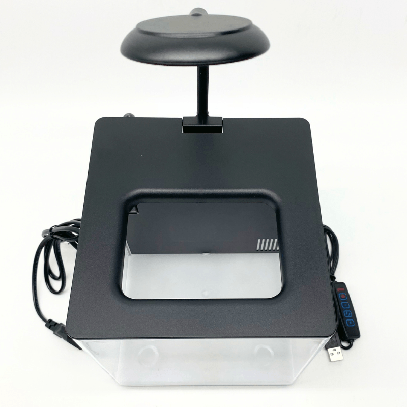 UP AQUA CA-ET-003 Nano tank with light/usb (black/white)