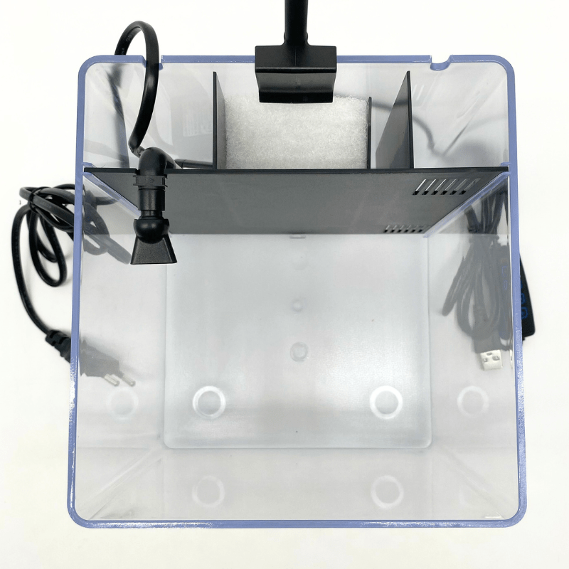 UP AQUA CA-ET-003 Nano tank with light/usb (black/white)