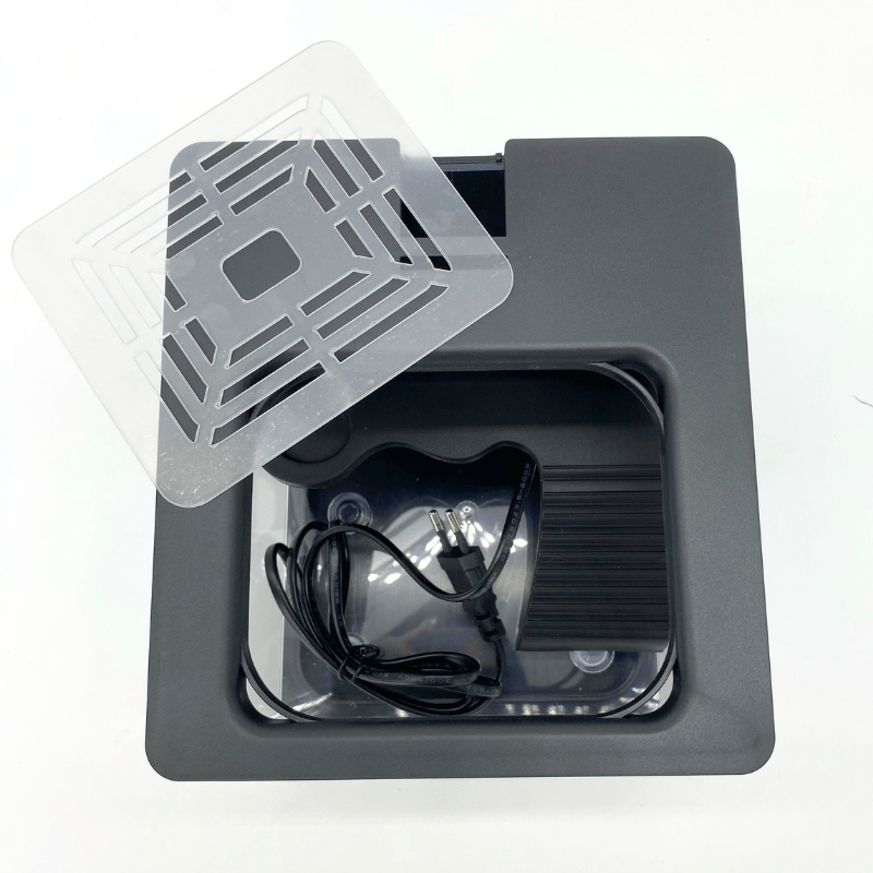 UP AQUA CA-ET-004-B Turtle Tank with light (Black)