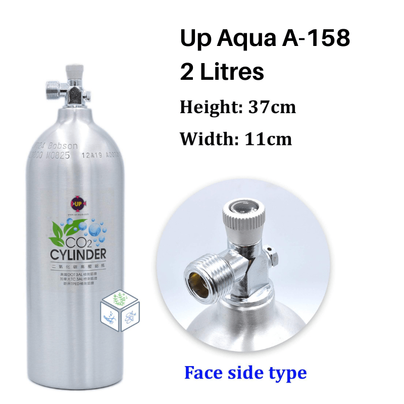 UP Aqua - CO2 Aluminum Cylinder (Normal - A-136/158/143) - (1/2/3L)