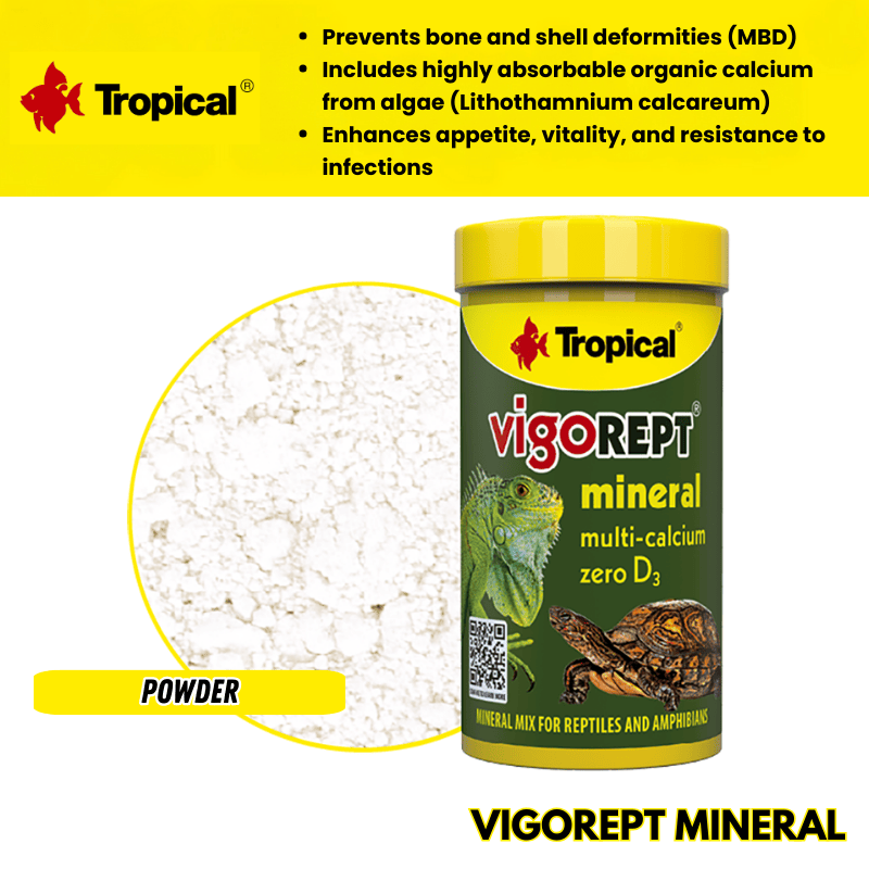 Tropical Vigorept Mineral (high calcium for repiles)