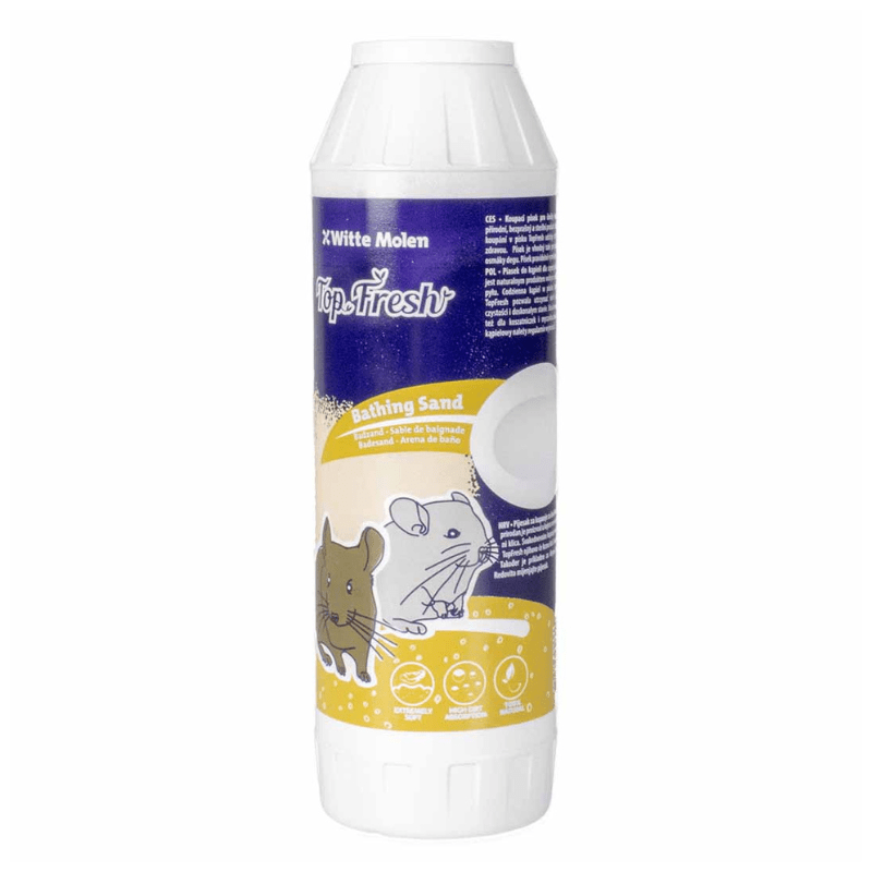 Witte Molen Topfresh Chinchilla Bathing Sand 800G