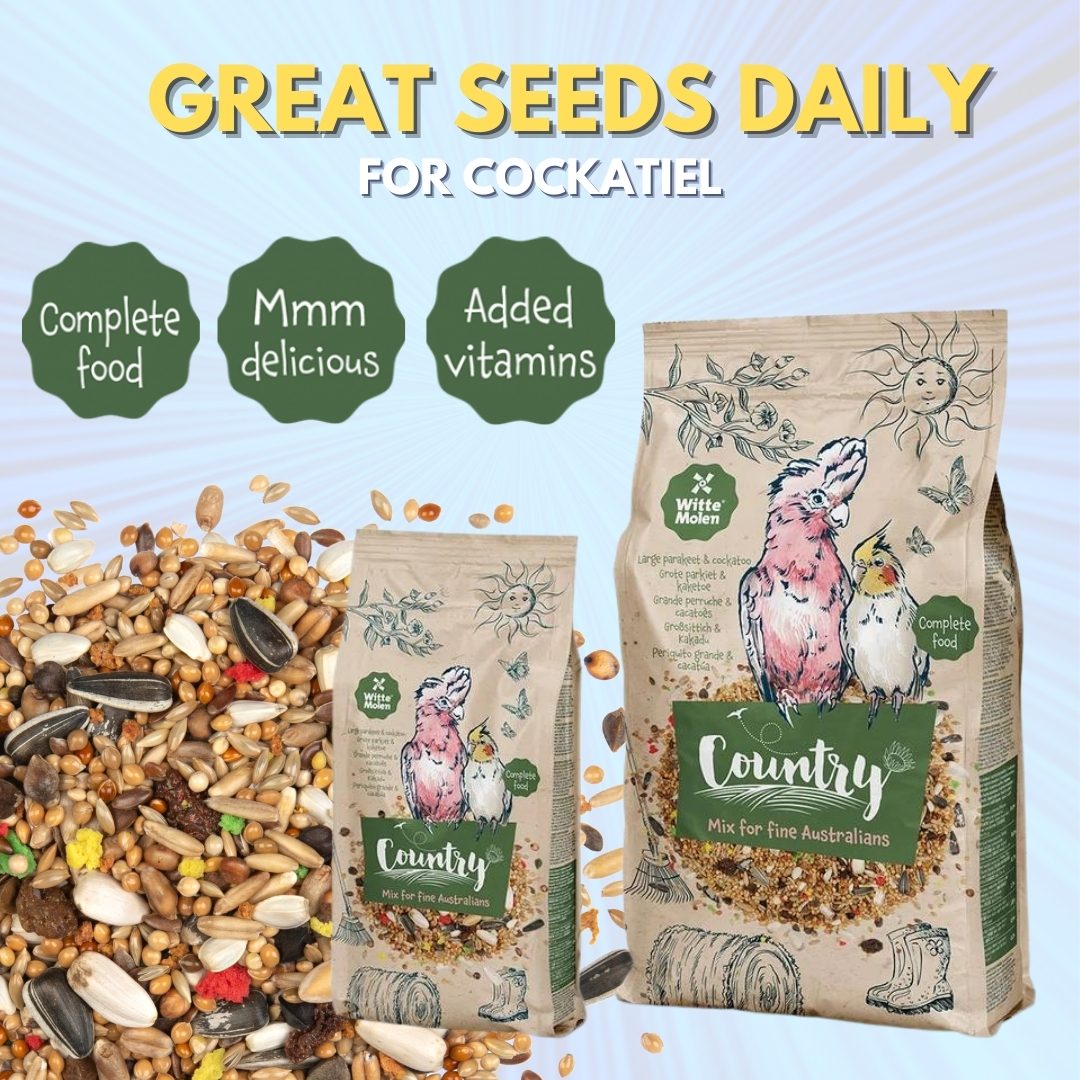 Witte Molen Country Large Parakeet Cockatoo 0 55Kg