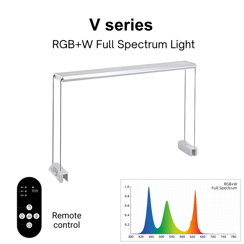 Week Aqua V-600SE- S light (remote control) (high stand)
