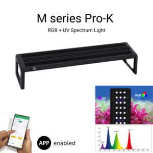 Week Aqua M450 Pro-K RGB+UV Light - Black (43.5 cm, 35W)