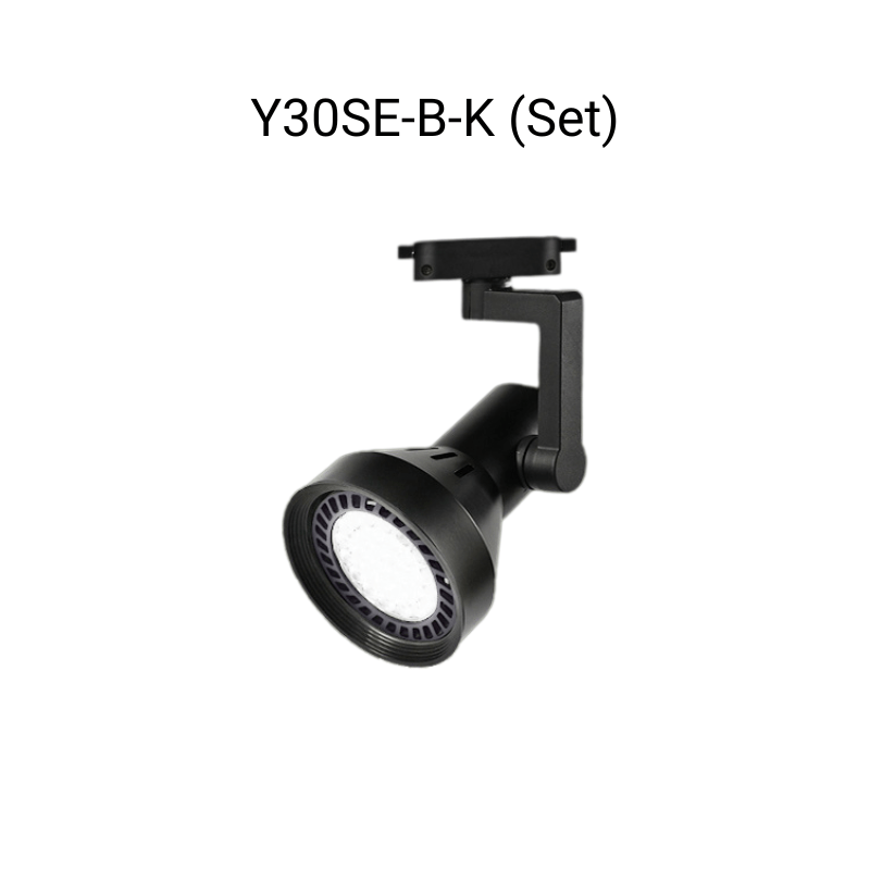 Week aqua Y30 LED Spotlight Black