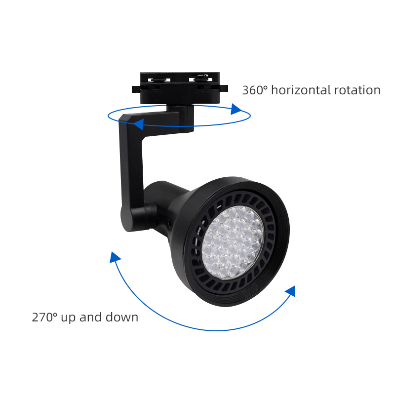 Week aqua Y30 LED Spotlight Black