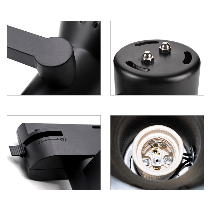 Week aqua Y30 LED Spotlight Black