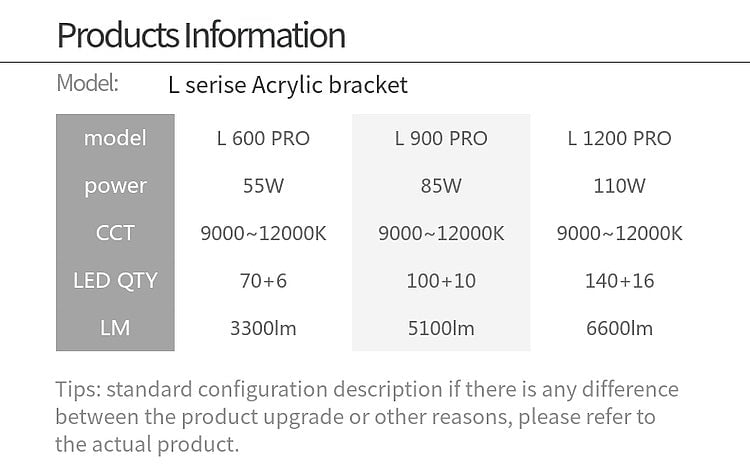 Week Aqua L - Series Pro LED Light (60cm - 120cm)