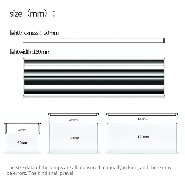Week Aqua L - Series Pro LED Light (60cm - 120cm)