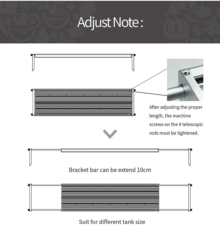 Week Aqua L - Series Pro LED Light (60cm - 120cm)