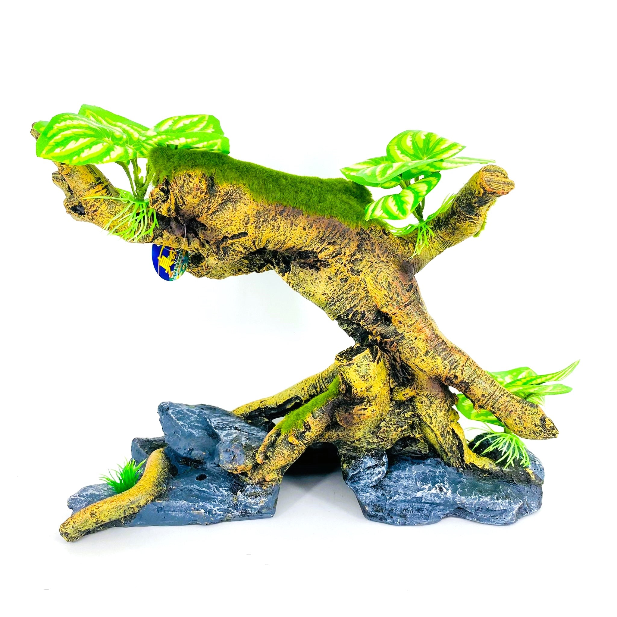 Zhen De Decoration - Wood w/ Plants - F25278-6