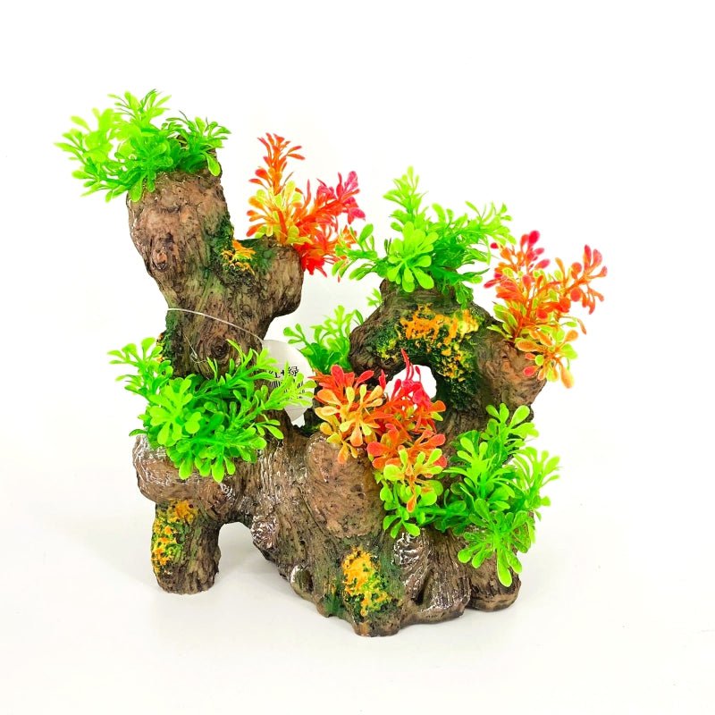 Zhen De Decoration - Wood w/ Leaves - 187MGR