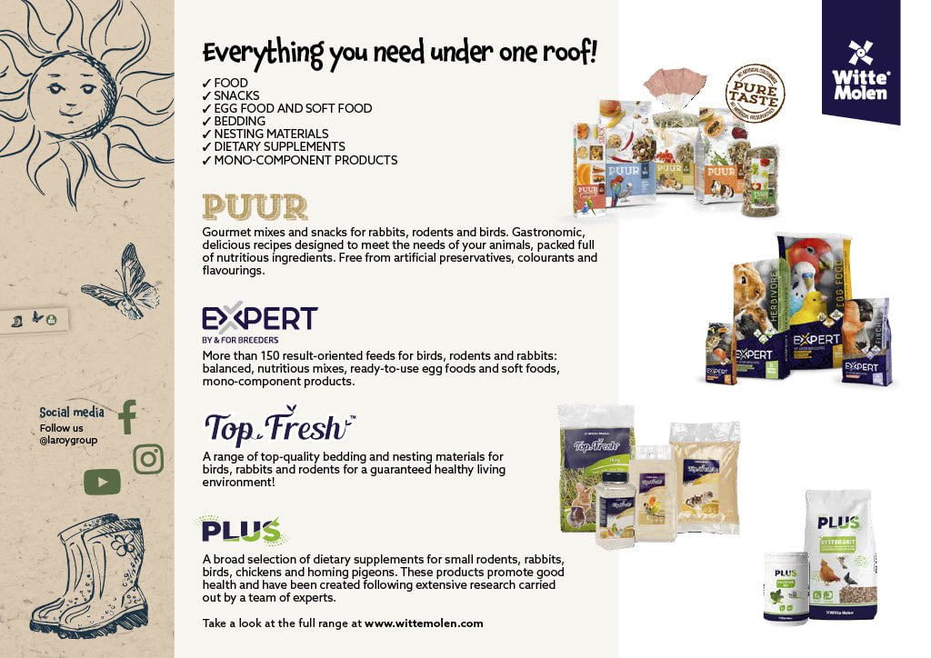 Witte Molen Country Parrot 2Kg