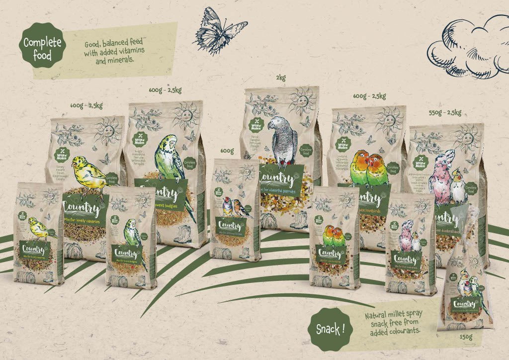 Witte Molen Country Parrot 2Kg