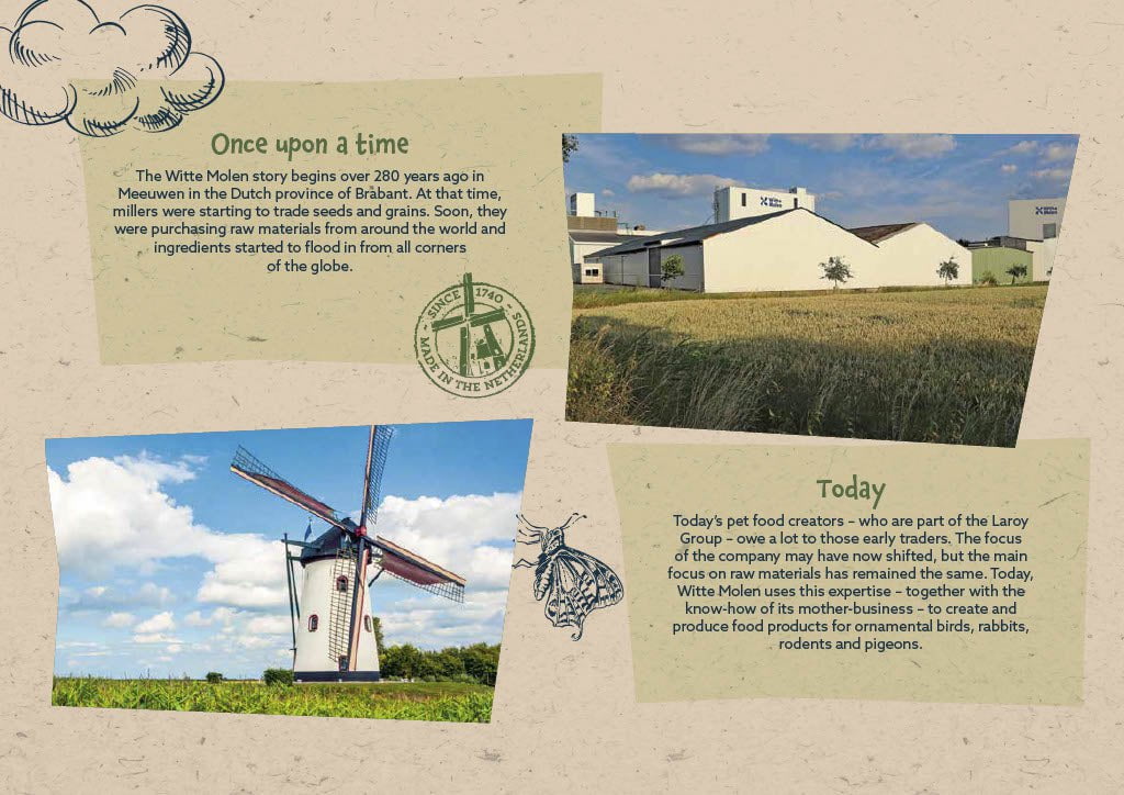 Witte Molen Country Parrot 2Kg