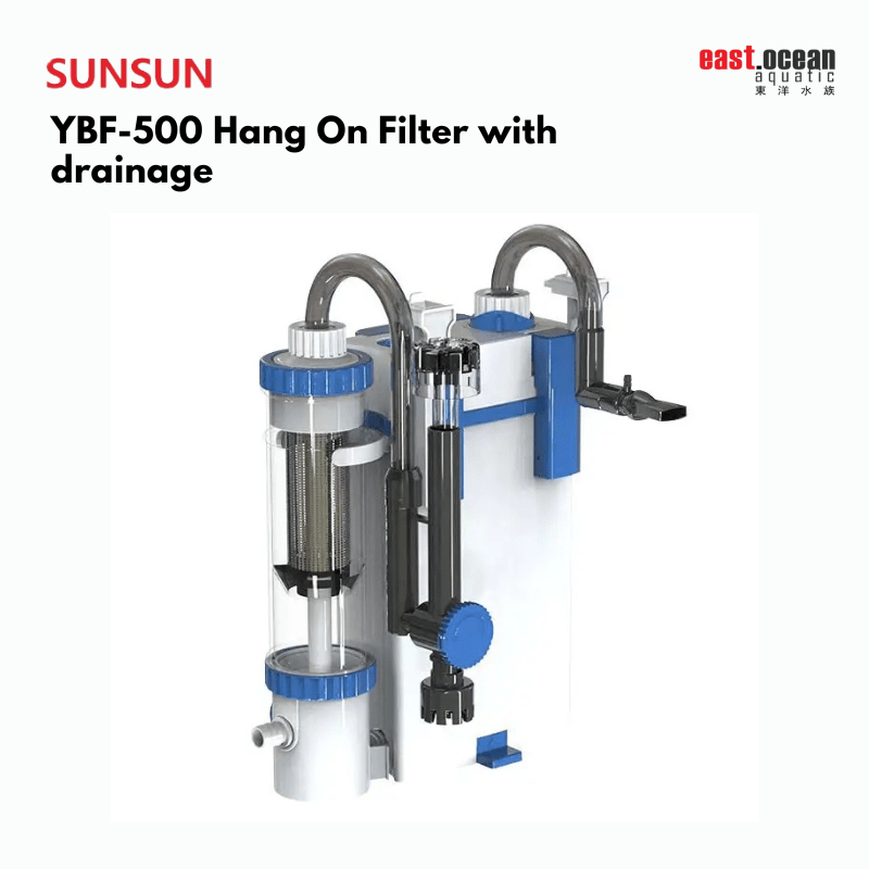 SUNSUN YBF-500 Hang On Filter with drainage