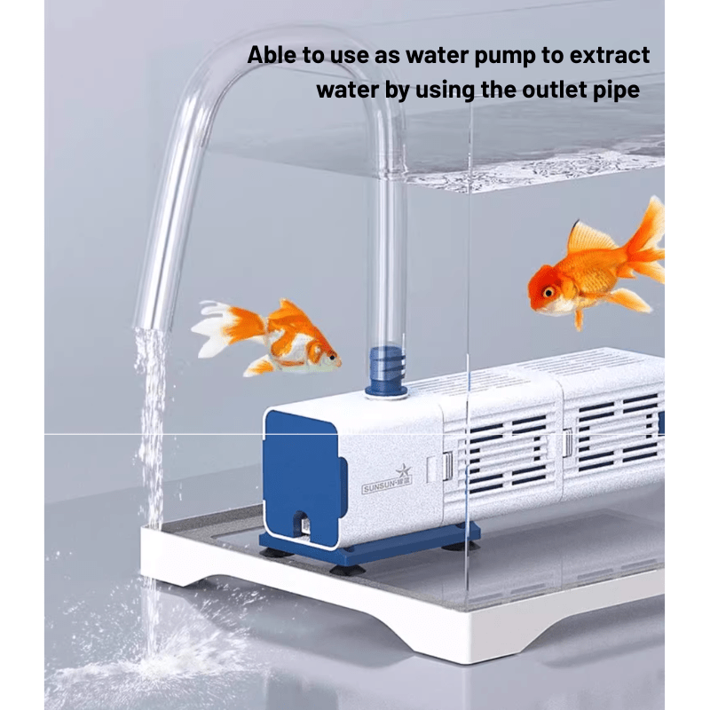 Sunsun Yqp 300 500 1000Fs Internal Filter With Rainbar