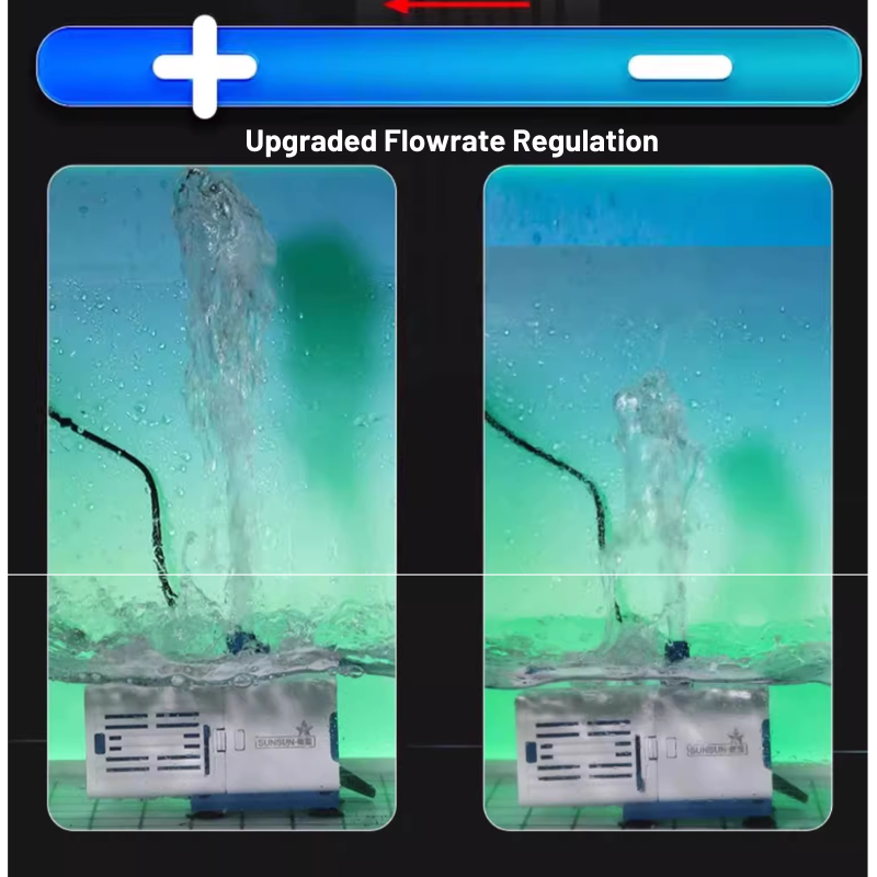 Sunsun Yqp 300 500 1000Fs Internal Filter With Rainbar