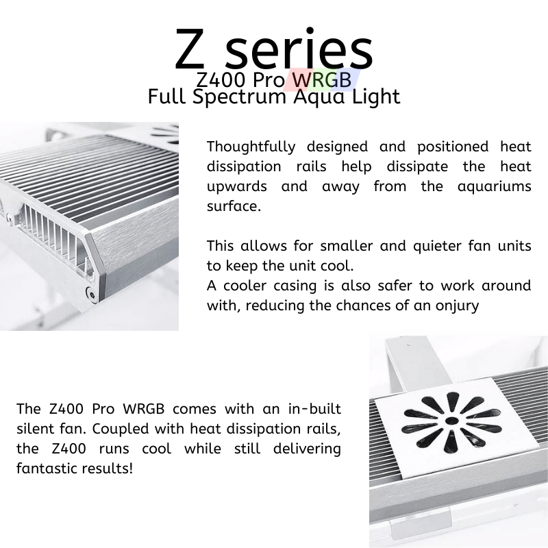 Week Aqua Z400D WRGB led Light