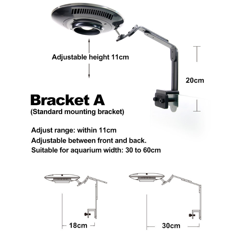 ZETLIGHT F8 Biotope LED Light 96W (Freshwater) ( WIFI Bluetooth App Co