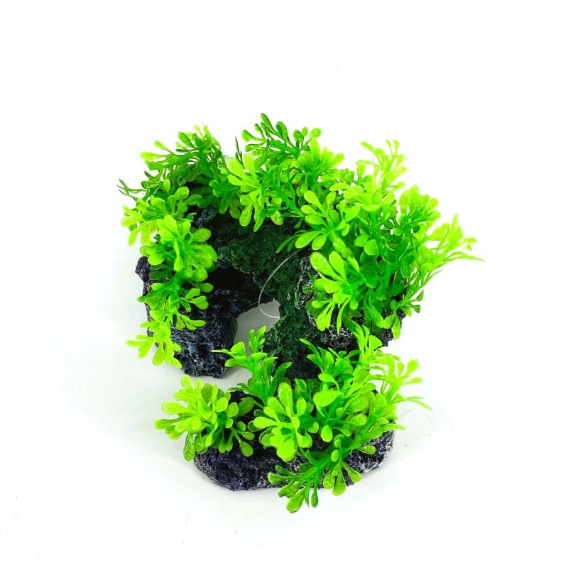 Zhen De Decoration - Rock Formation w/ Plants - 155S