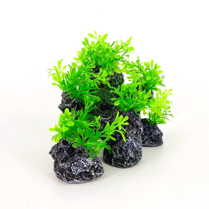 Zhen De Decoration - Rock Formation w/ Plants - 155S