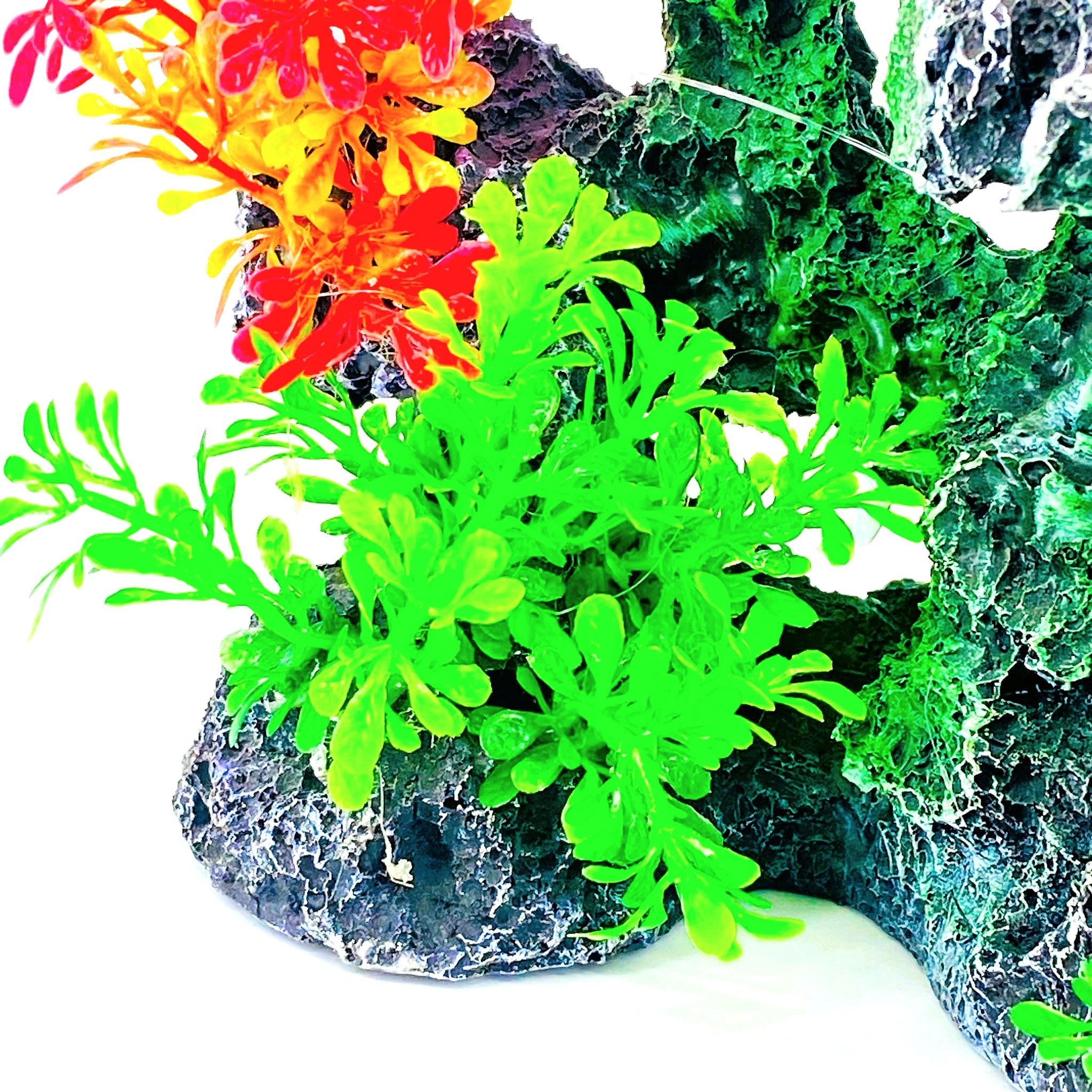 Zhen De Decoration - Rock Formation w/ Plants - 186LRG