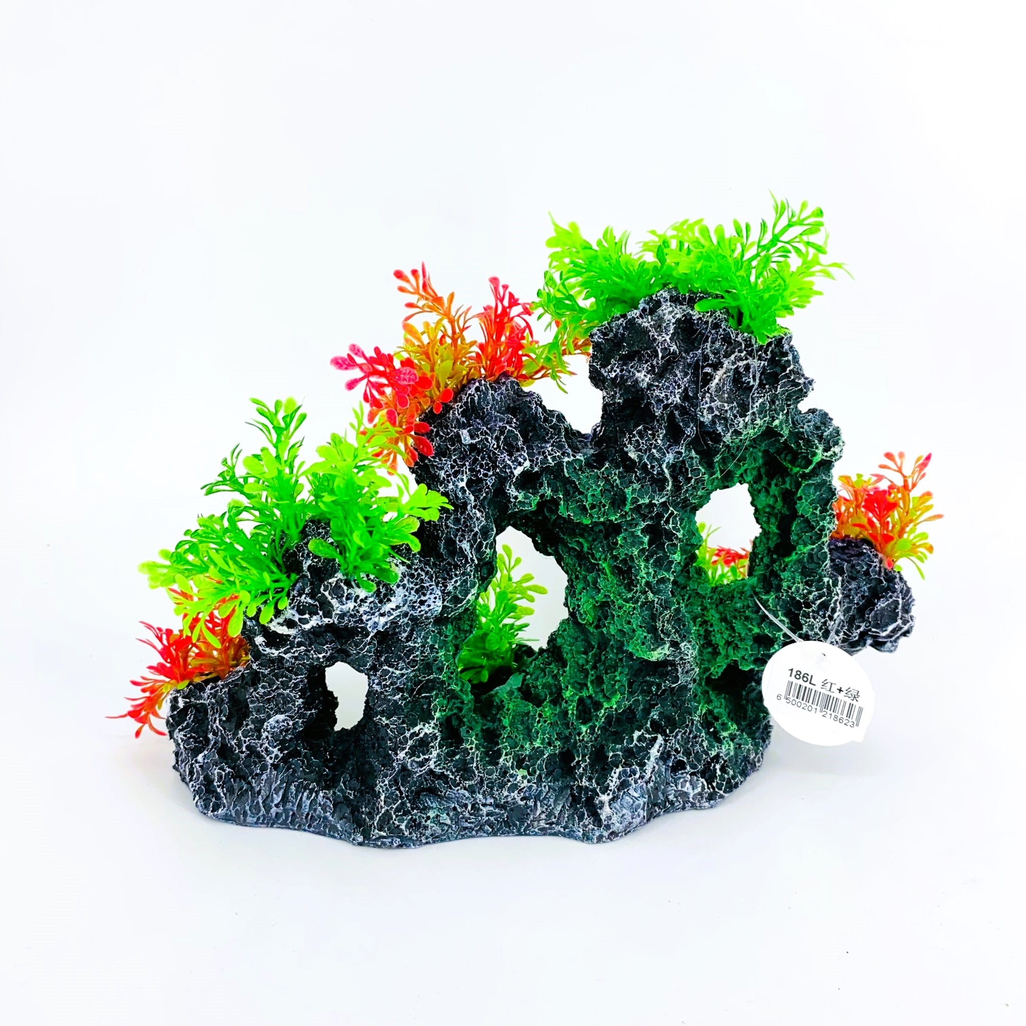 Zhen De Decoration - Rock Formation w/ Plants - 186LRG
