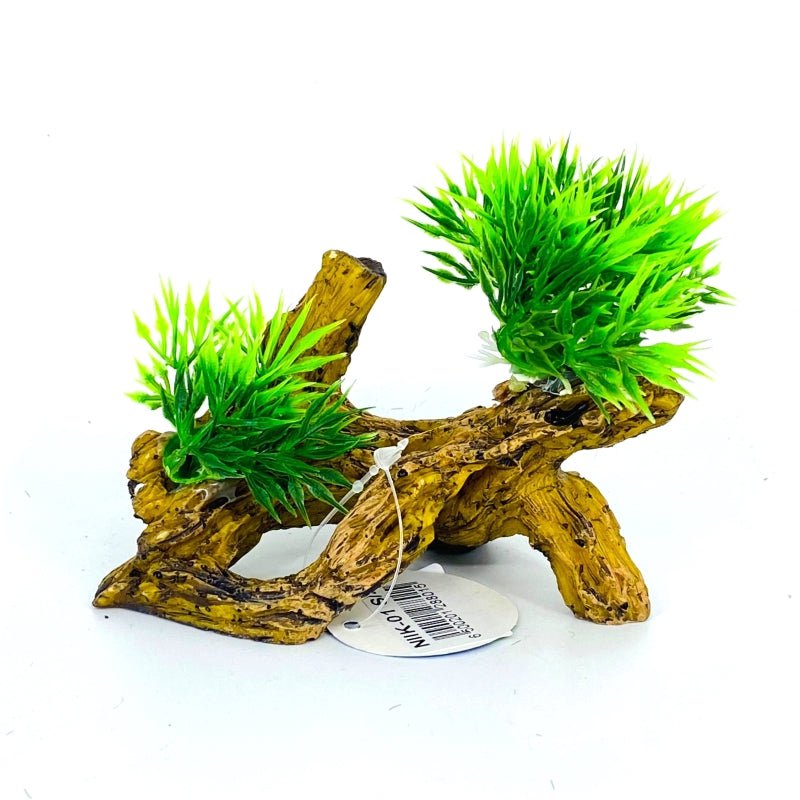 Zhen De Decoration - Wood w/ Plants - NIK01