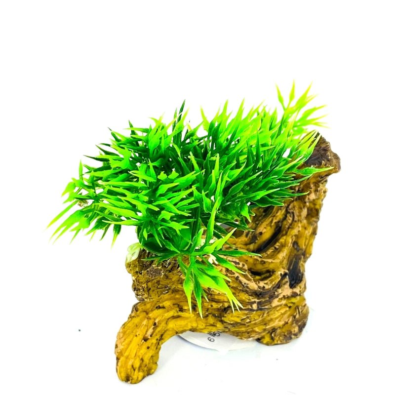 Zhen De Decoration - Wood w/ Plants - NIK01