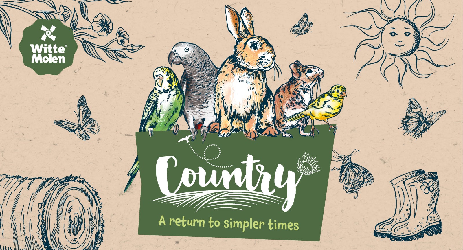 Witte Molen Country Finches 0 6Kg