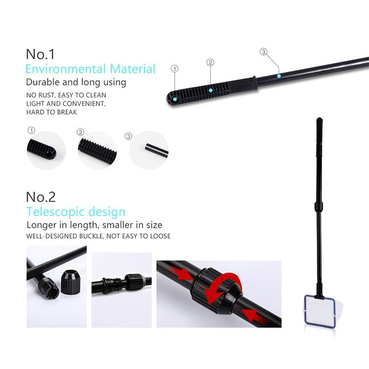 iLONDA Mini Tools Aquarium Cleaning Set (4-in-1)