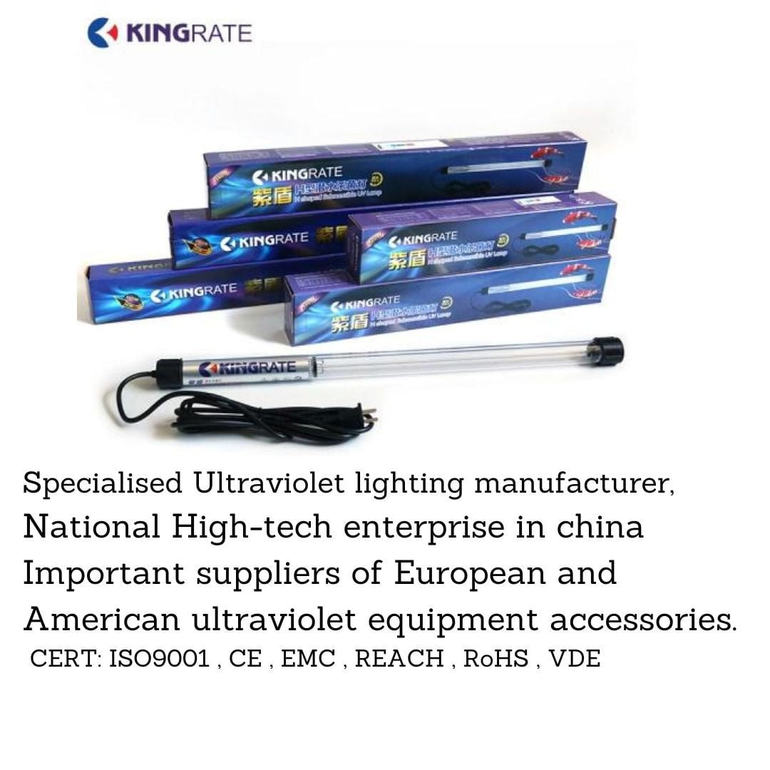 KINGRATE Submersible UV-C lamp J series (48-109cm) (15W - 40W)