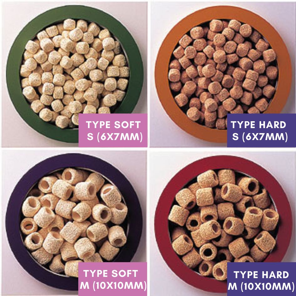 Powerhouse Filter Media: Hard Type S (prevent pH drop)