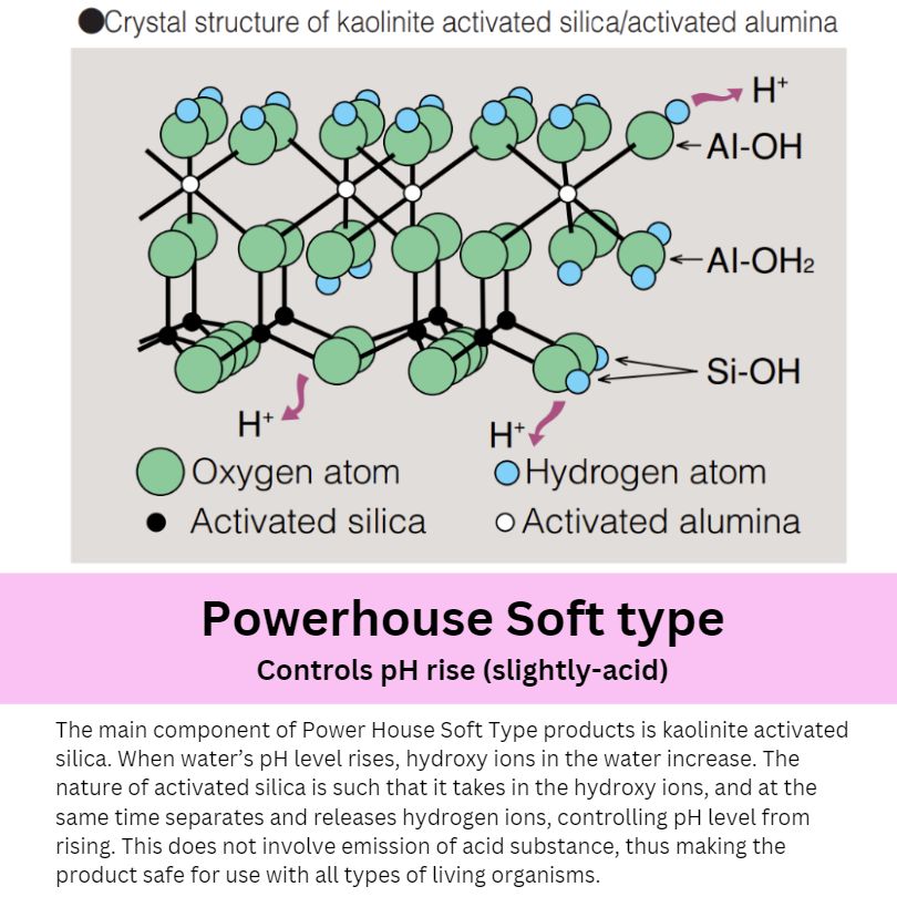 Powerhouse Filter Media: Soft Type M (prevent pH increase)