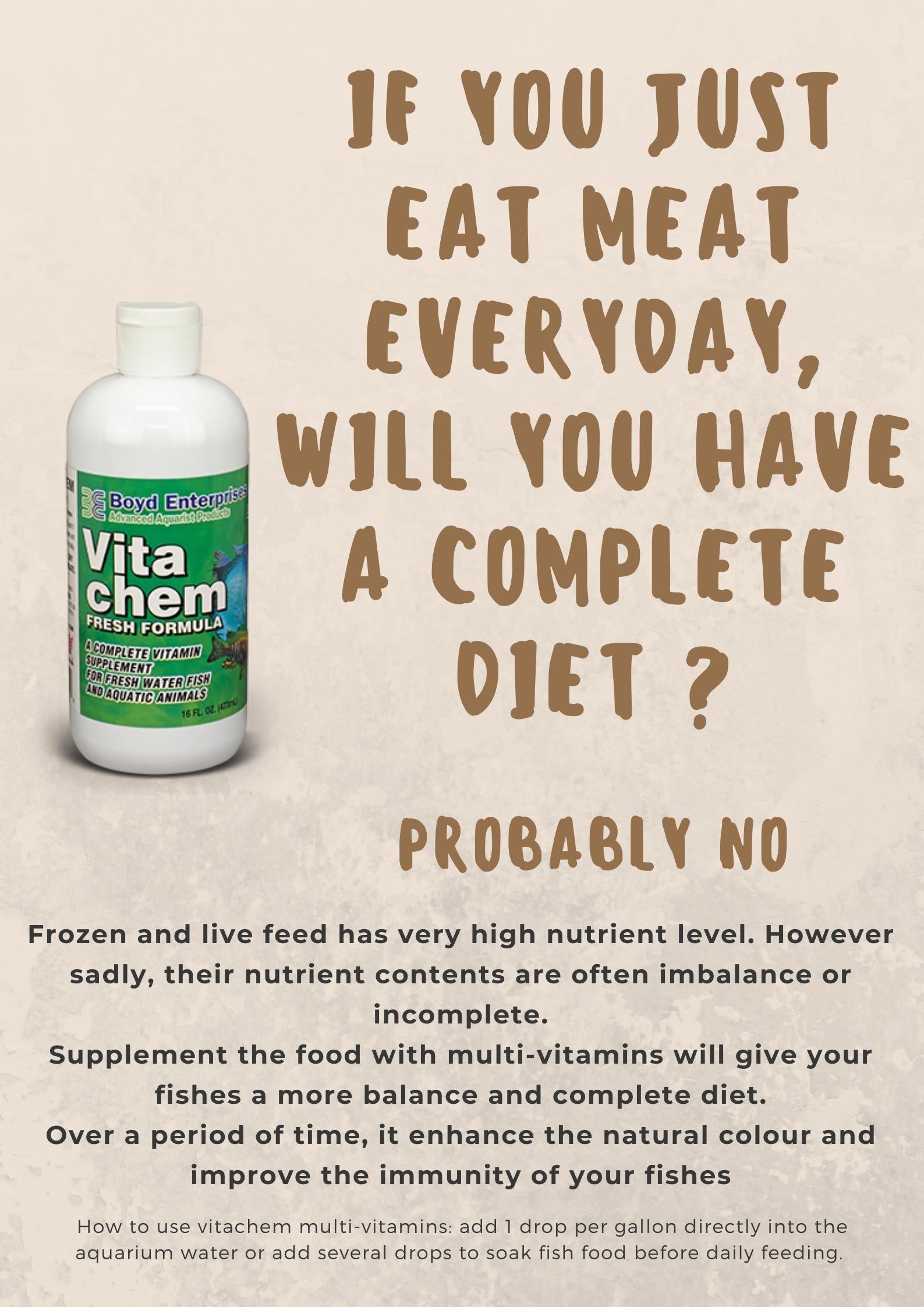 BOYD VitaChem Fresh 4oz / 16oz (concentrated multi vitamins)